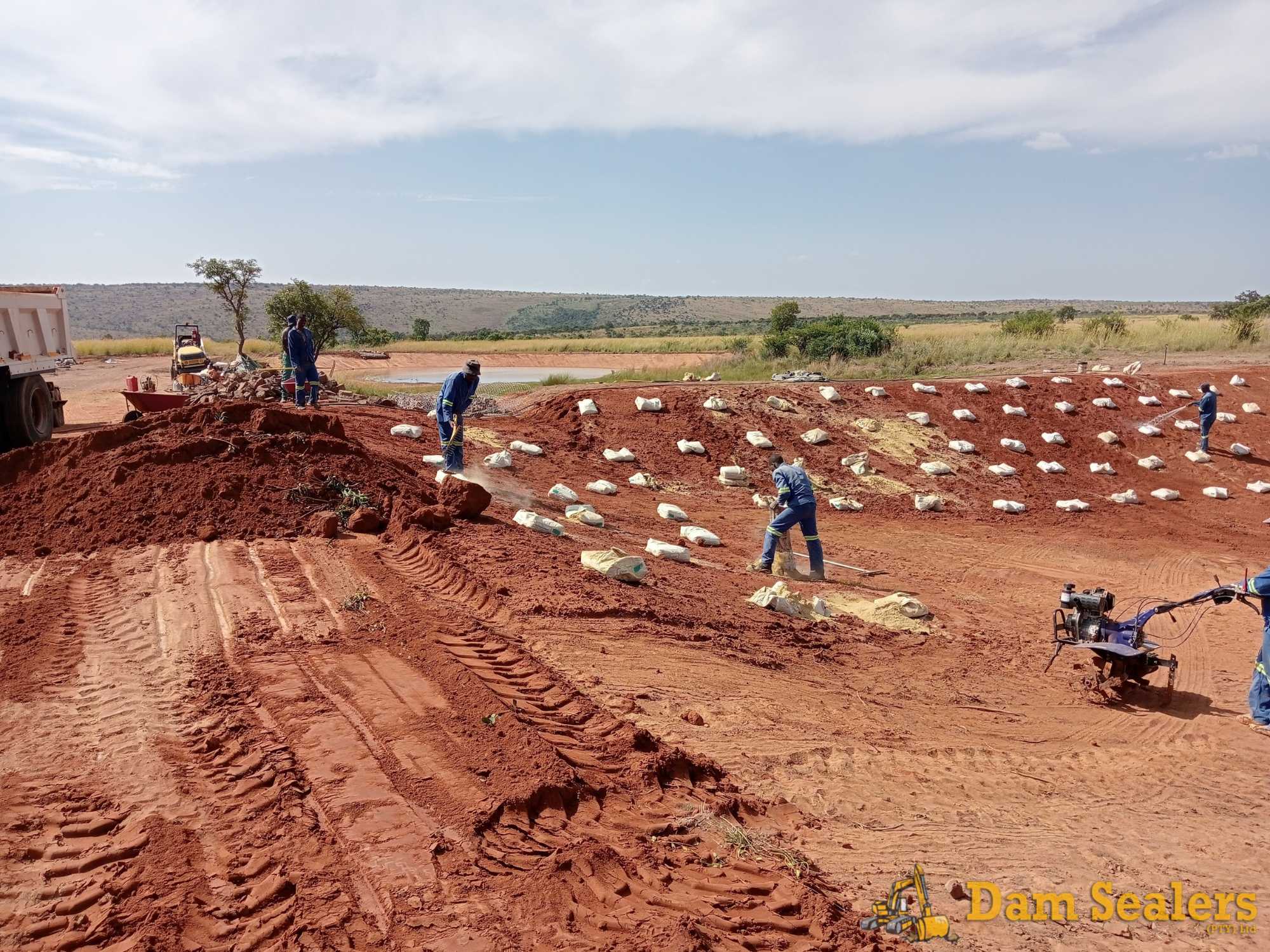 Earth Dam Sealing & Construction