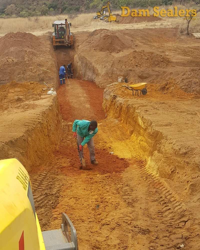 Earth Dam Sealing & Construction